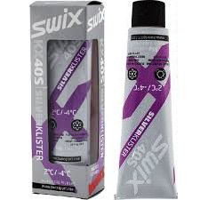 SWIX KX40S fialovo-stříbrnýl klistr, 55g, +2°C až -4°C