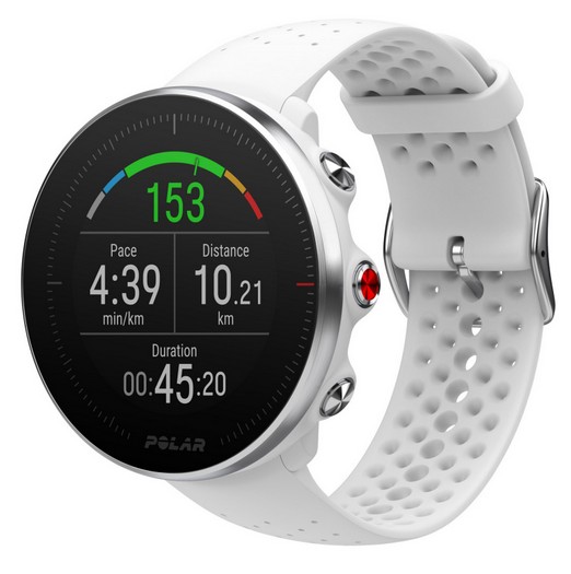 POLAR VANTAGE M bílý M/L, běžecké hodinky s GPS