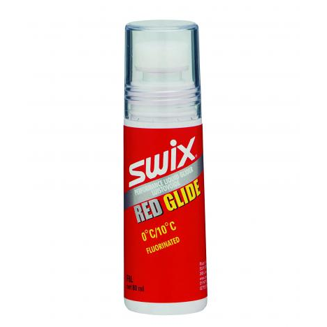 SWIX F8L GLIDE červený 80ml- tekutý vosk