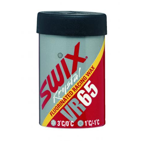 SWIX VR65 Červeno-žluto-stříbrný, Fluorový, 0°C až +3°C, 45g