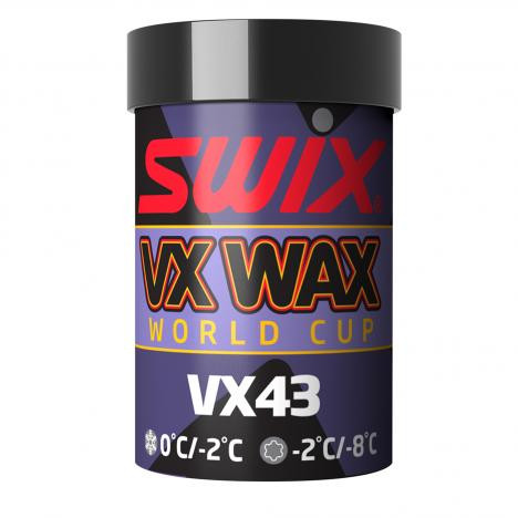 SWIX VX43 Vysoko-fluorový, 0°C až -2°C, 45g