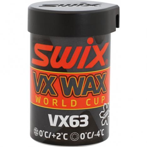 SWIX VX63 Vysoko-fluorový, 0°C až +2°C, 45g