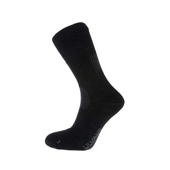 ULVANG KOMFORT BLACK- vlněná ponožka