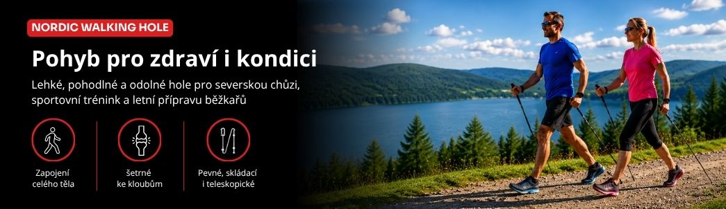 Nordic Walking hole pro zdraví, kondici a sportovní trénink